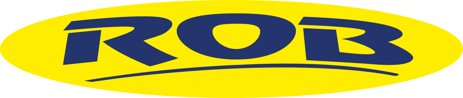 Logo Gele Sticker Ovaal